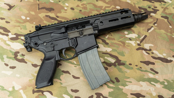 AA/APFG - Sig MCX Rattler SBR Gas Blowback Rifle - Black