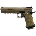 E&C - Hi-Capa 5.1 TTi Gas Blow Back Pistol - Dark Earth