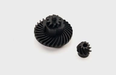 Solink - Full Helical Bevel + Helical D Type Pinion Gear (9:1/13:1/18.1)