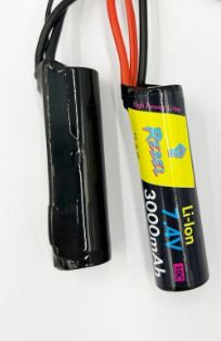 Rebel - 7.4v Li-ion 3000mAh Nunchuck Mini Tamiya Plug