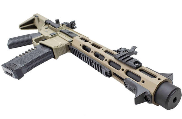 Ares Amoeba - AM-013 Honey Badger Full Rail AEG (Black / FDE)