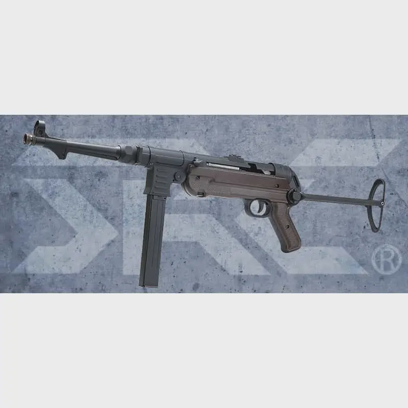 SRC SR40 MP40 AEG With Electric Blow Back Fubar Bundy Airsoft