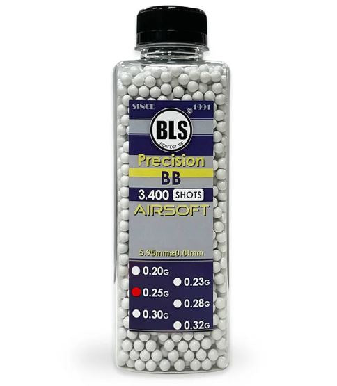 BLS - 0.25g Bottles 3400 Round