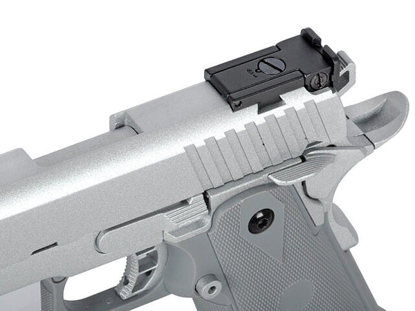 Army - 5.1 Hi- Capa Custom R609 Silver GBB Pistol