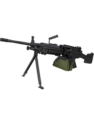 S&T - M249 MK2 SAW Sports Line AEG with Drum Mag - Black