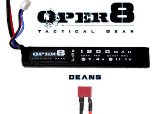 Oper8 - 7.4v Lipo Stick 1500MAH (Deans)