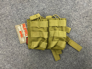 Pre owned - NUPROL Dual M4 mag pouch (green)
