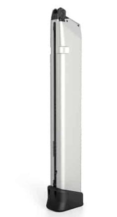 TTI - CNC Aluminium Lightweight 50 Rd Magazine - Sliver