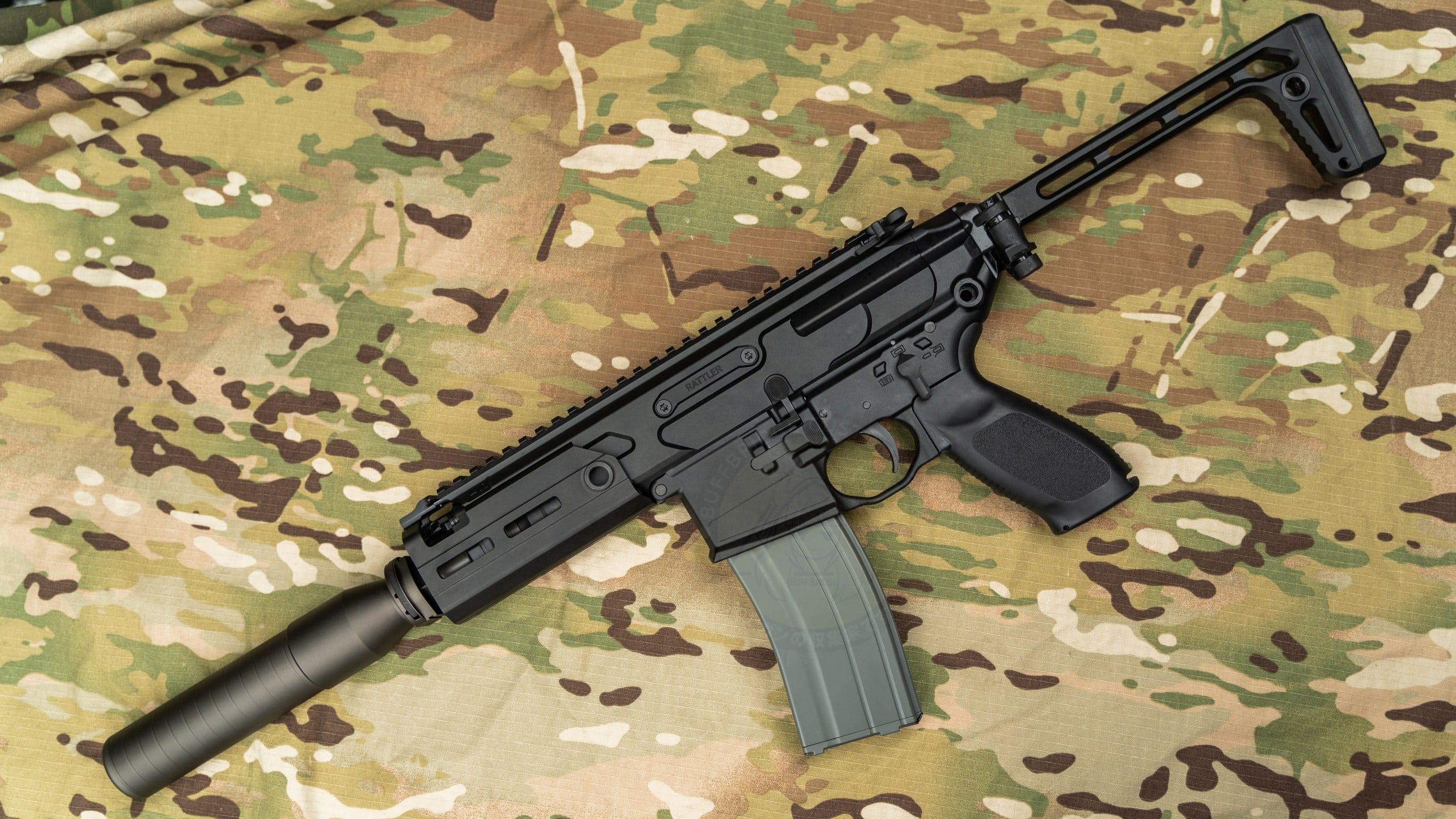 Apfg Rattler AA/APFG - Sig MCX Rattler SBR Gas Blowback Rifle - Black | Fubar Bundy ...