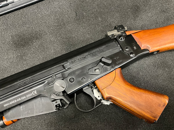 Ex Demo - Ares L1A1 SLR AEG Wooden Furniture