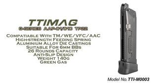 TTI - Lightweight Aluminum G Series Magazine