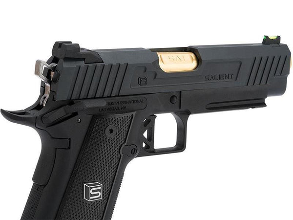 EMG - Salient Arms International by EMG 2011 DS 4.3 Gas Pistol (Gold Barrel - Black - 4.3)