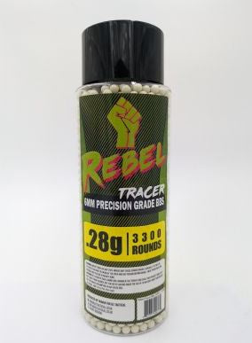 Rebel - Precision 0.28g Tracer BBs 3300pcs