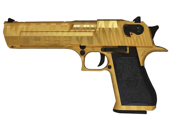 Cybergun / WE - Desert Eagle .50AE GBB Pistol - Gold Tiger Stripe