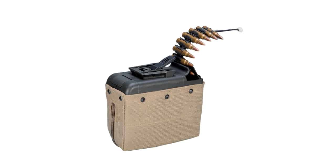 Ares LMG Box Magazine 1100rds Fubar Bundy Airsoft