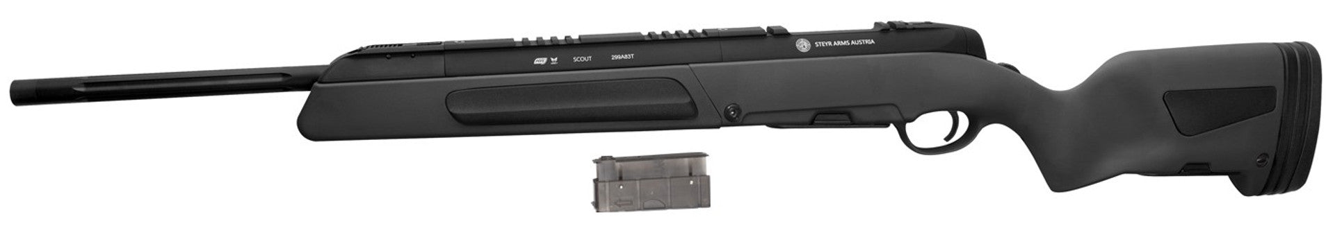 ASG - Steyr Scout Sniper Rifle - Black | Fubar Bundy Airsoft