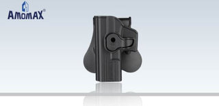 Amomax - Glock / EU Retention Holster LH - Black