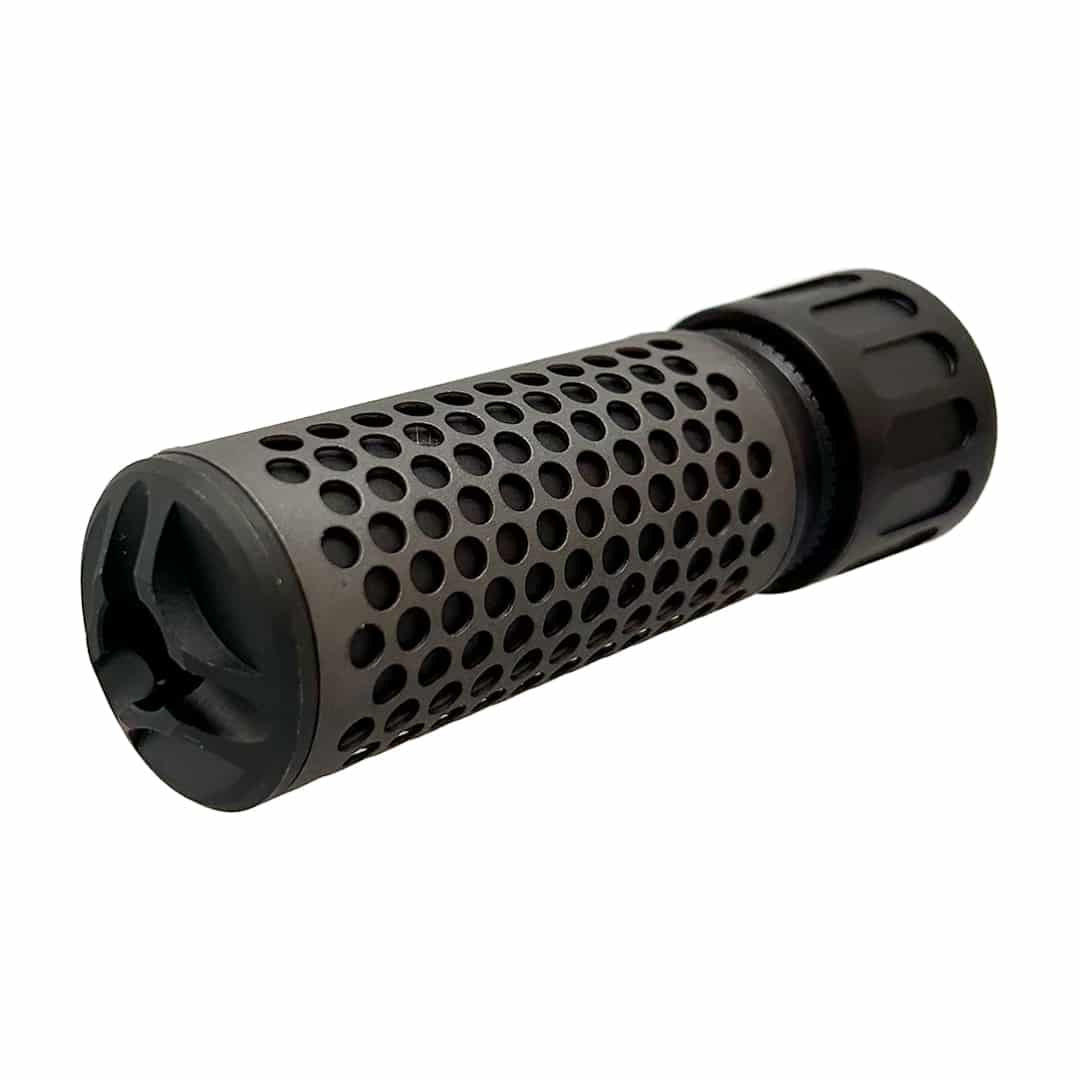 E&C - KAC Style QD Suppressor in Black | Fubar Bundy Airsoft