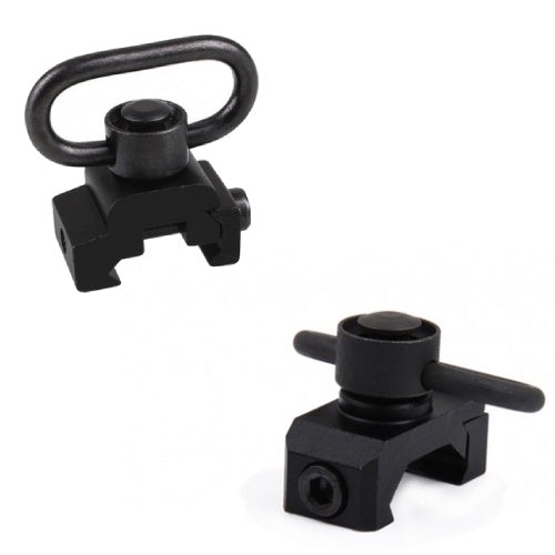 M-etal - QD Sling Mount for 20mm Rails (Type A) | Fubar Bundy Airsoft