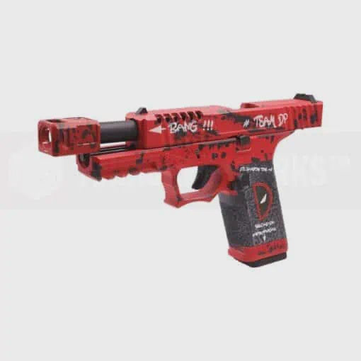 Armorer Works - VX7102 G17 Deadpool GBB Pistol With Compensator