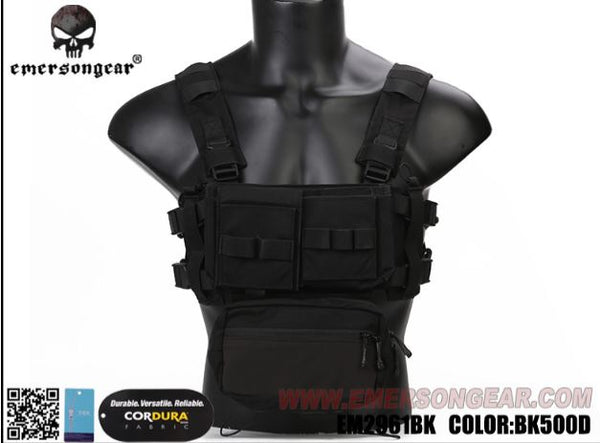 Emerson gear Micro Fight Chassis MK3 Chest Rig - Black