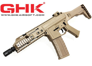 GHK - G5 GBBR Carbine Airsoft Rifle - Tan