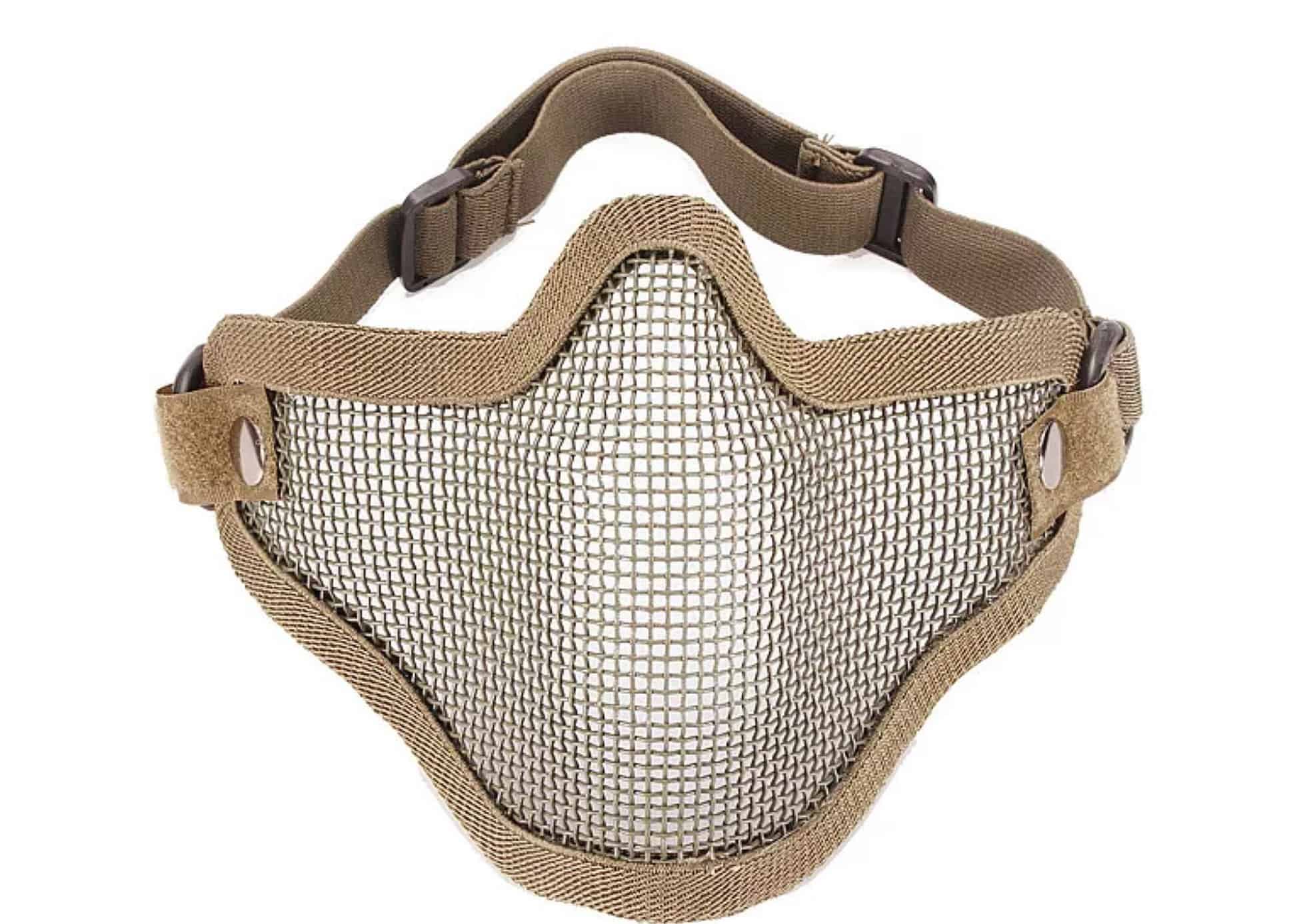 Lower Face Mask - Tan | Fubar Bundy Airsoft