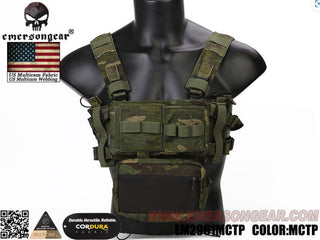 Emerson gear Micro Fight Chassis MK3 Chest Rig - MultiCam  Tropic